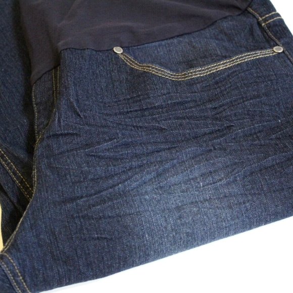 Oh Mamma Womens Maternity Denim Blue Jeans Size XL 16 18 - Picture 6 of 7